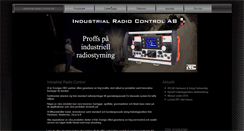 Desktop Screenshot of ircab.se